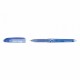 Roller cu gel Pilot Frixion Point, fara mecanism, 0.5 mm, albastru