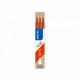 Rezerva roller cu gel Pilot Frixion Ball, 0.5 mm, rosu, 3 bucati/set
