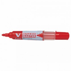 Marker pentru tabla Pilot V-Board, varf rotund, 2.3-6 mm, rosu