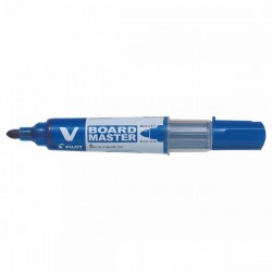 Marker pentru tabla Pilot V-Board, varf rotund, 2.3-6 mm, albastru