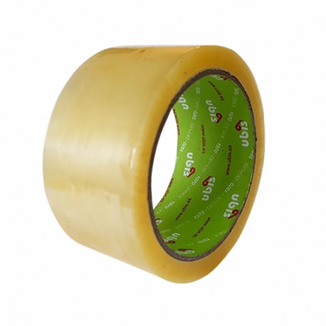 Banda adeziva UBIS, hotmelt, 48 mm x 60 m, transparenta Banda adeziva UBIS, hotmelt, 48 mm x 60 m, transparenta