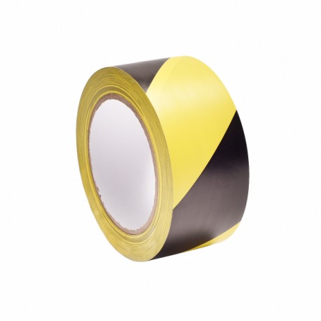 Banda de marcare Bedax, 50 mm x 33 m, galben si negru Banda de marcare Bedax, 50 mm x 33 m, galben si negru