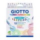 Carioca super lavabila, varf 2.8mm, 12 buc/cutie, GIOTTO Turbo Maxi