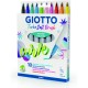 Carioca, varf flexibil (tip pensula), 10 buc/set, GIOTTO
