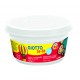 Plastilina standard, 4 culori(alb, albastru, rosu, galben) x 100 grame/borcan, GIOTTO be-be