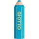Radiera in forma de creioane colorate, GIOTTO Happy