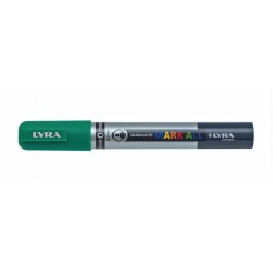 Marker LYRA Graduate Mark All, pe baza de apa, varf 2mm, pentru orice suprafata - verde smarald