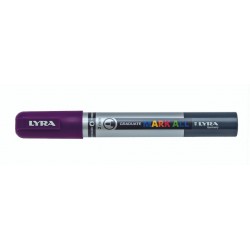 Marker LYRA Graduate Mark All, pe baza de apa, varf 2mm, pentru orice suprafata - violet