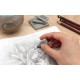 Radiera maleabila LYRA, 33x33x11mm, pentru creare efecte si umbre