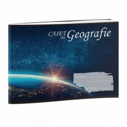 Caiet special B5, 24 file, 60g, geografie