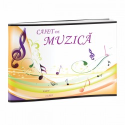 Caiet special B5, 24 file, 60g, muzica