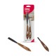 Spatule metalice pentru modelaj, 2buc/blister, perfecte pentru taiat si gravat, DAS