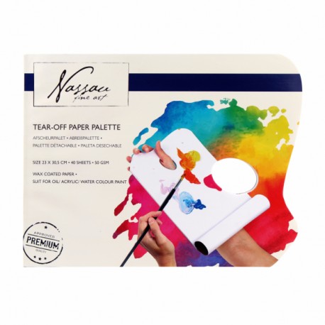 Paleta amestec culori, Craft, 40 coli, din hartie, 50 g/mp, dimensiuni 23 x 30 cm