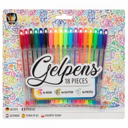 Set 18 pixuri cu gel Creative Craft, Grafix