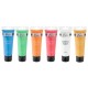 Set culori metalice acrilice Creative Craft, 6 culori, 75 ml