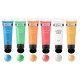 Set culori metalice acrilice Creative Craft, 6 culori, 75 ml
