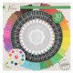 Set culori acrilice Creative Craft, 30 culori, 12 ml