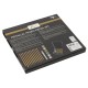 Set pictura 19 piese Creative Craft, culori metalice acuarela si creioane colorate