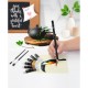 Set 16 piese Creative Craft, culori acuarela in cutie de metal