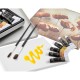 Set 16 piese Creative Craft, culori acuarela in cutie de metal