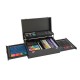 Trusa 115 piese pentru desen Creative Craft, in cutie lemn