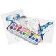 Set acuarele Creative Craft, 18 culori si pensula