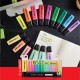 Textmarker Stabilo Boss Original, 15 culori/set, 9 culori fluorescente, 6 culori pastelate, cu suport de birou