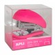 Mini capsator Apli Fluor Collection, 24/6, 63 mm, fucsia