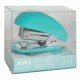 Mini capsator Apli Fluor Collection, 24/6, 63 mm, turcoaz