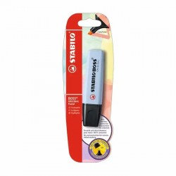 Textmarker Stabilo Boss Original Pastel, bleu, blister