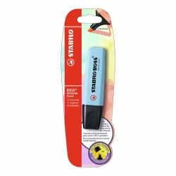 Textmarker Stabilo Boss Original Pastel, bleu rece, blister