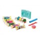 Kit plastilina 6 culori + ustensile modelaj, GIOTTO be-be Macarons