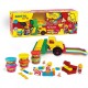 Kit plastilina dough 6 culori x 100 grame + ustensile modelaj, GIOTTO be-be My Builder