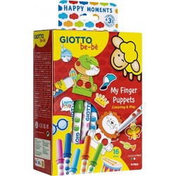 Set articole creative, GIOTTO be-be My Finger Puppets