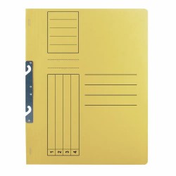Dosar Basic de incopciat 1/1, A4, carton, 10 bucati/set, galben