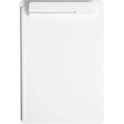 Clipboard simplu A4, din plastic reciclat, ECO MAUL Go - alb