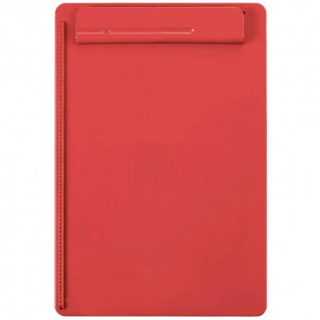 Clipboard simplu A4, din plastic reciclat, ECO MAUL Go - rosu