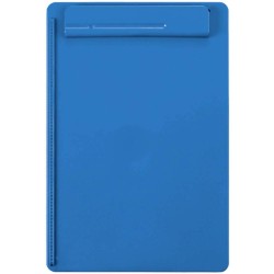 Clipboard simplu A4, din plastic reciclat, ECO MAUL Go - albastru