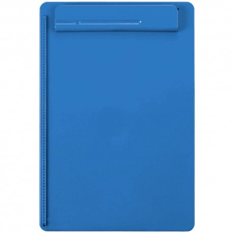 Clipboard simplu A4, din plastic reciclat, ECO MAUL Go - albastru