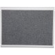 Suport pentru picioare, metalic, acoperit cu pasla, 40x30 cm, MAUL Flair - alb