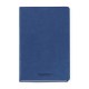 Caiet A5, 192 file - hartie FSC 80 g/mp, coperta soft-touch albastru, AURORA Capri - dictando
