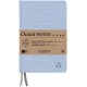 Caiet A5, 192 file - hartie reciclata 80 g/mp, coperta panza albastru , AURORA Ocean - dictando