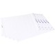 Hartie flipchart Legamaster, 100x65 cm, alb, 5 topuri/cutie