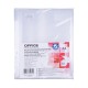 Folie protectie documente A4, cu burduf 28mm, PP - 180 microni, 10/set, Office Products