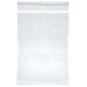 Pungi plastic cu fermoar pentru sigilare, 100x200mm, 40microni, 100buc/set, Office Products - transparent