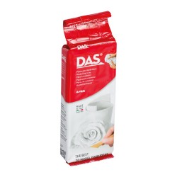 Pasta de modelat, 250 grame, DAS - alba