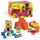 Kit plastilina dough 5 culori + ustensile modelaj, GIOTTO be-be My Magic Castle
