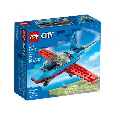 LEGO City, Avion de acrobatii, numar piese 59, varsta 5+