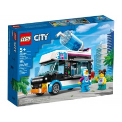 LEGO City, Camioneta-pinguin cu granita, numar piese 194, varsta 5+