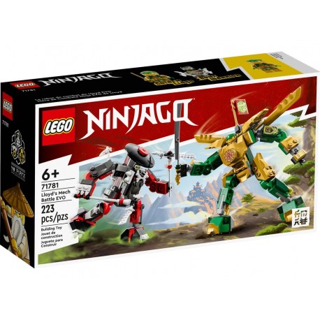 LEGO Ninjago, Lupta cu robotul EVO al lui Lloyd, numar piese 223, varsta 6+